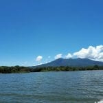 Lake Nicaragua and Mombacho Volcano