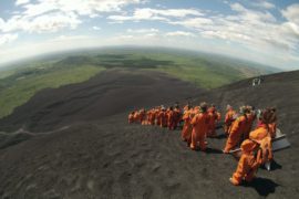 Cerro Negro volcano boarding